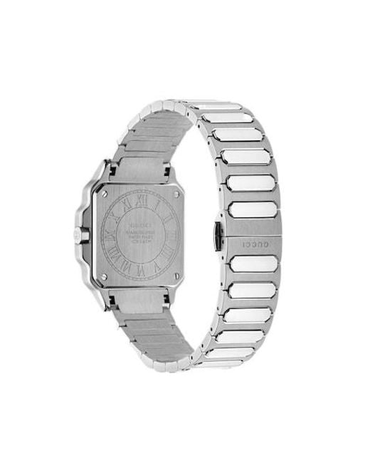 Gucci Red G-Flat Watch, 30Mm