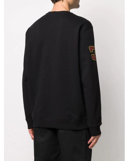 Givenchy Blue Tiger-Headed Knitted Pullover for men