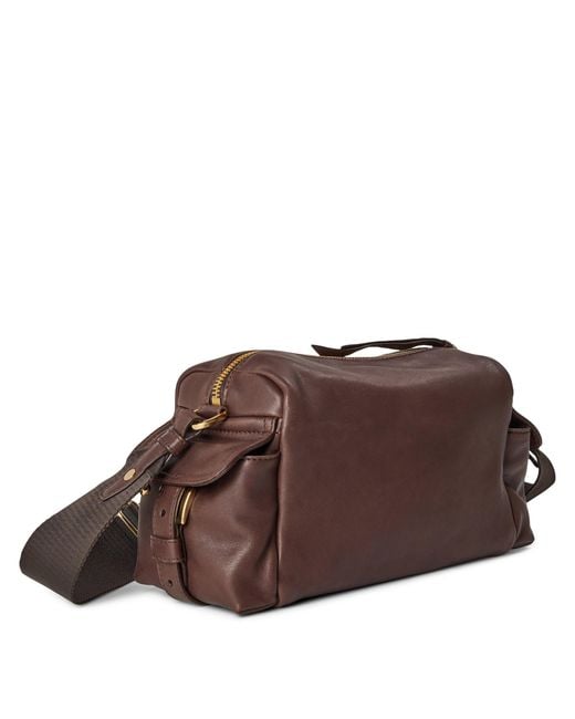 Prada Brown Solid Color Shoulder Bag