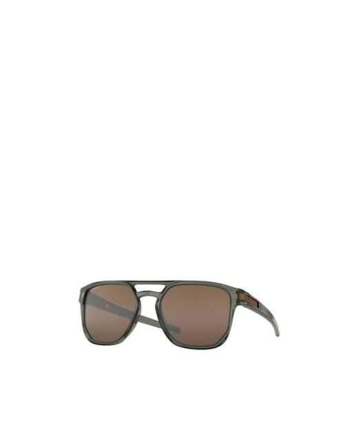Oakley Metallic Latch Beta Rectangular Sunglasses for men