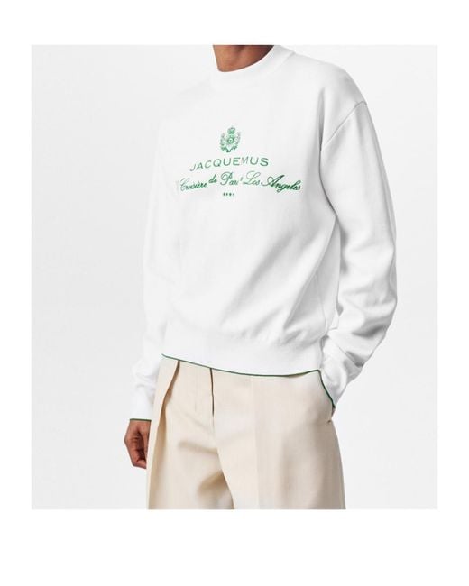 Jacquemus Gray Long Sleeve Sweatshirt