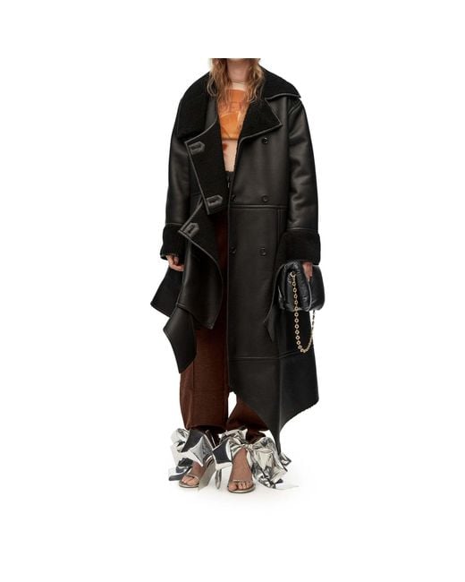 Loewe Black Goya Puffer Chained Shoulder Bag