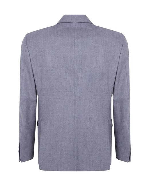 Tagliatore Blue 'Bruce' Single Breasted Jacket for men