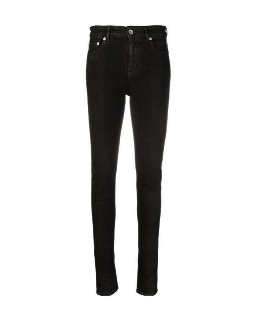Rick Owens Black Detroit Skinny Jeans
