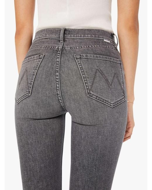 Mother Gray The Dazzler Hover Jeans