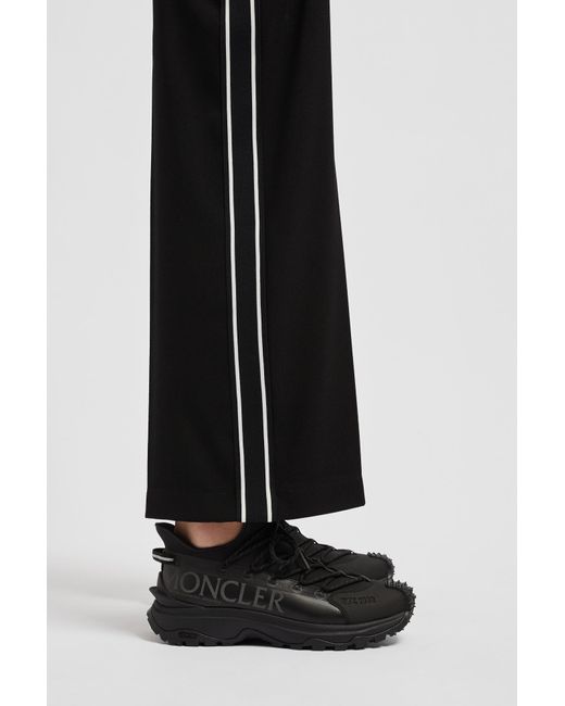 Moncler Black Trailgrip Lite 2 Lace-Up Sneakers