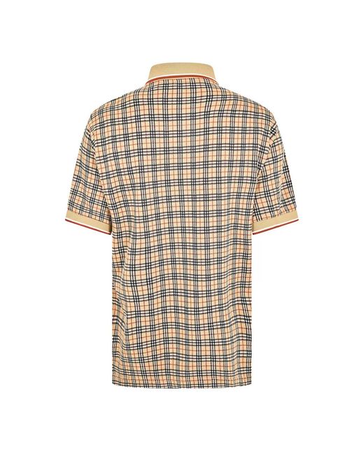 Burberry Natural Burb Pelham Polo Sn62 for men