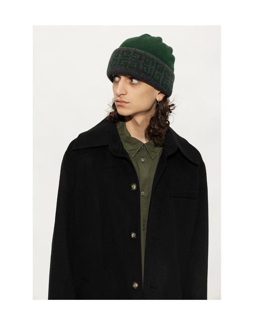 Givenchy Green The Logo Has A Double-Sided Pee Cap for men