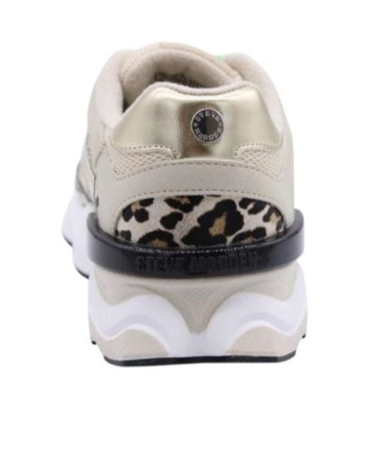 Steve Madden Gray Speeder Chunky Sneakers