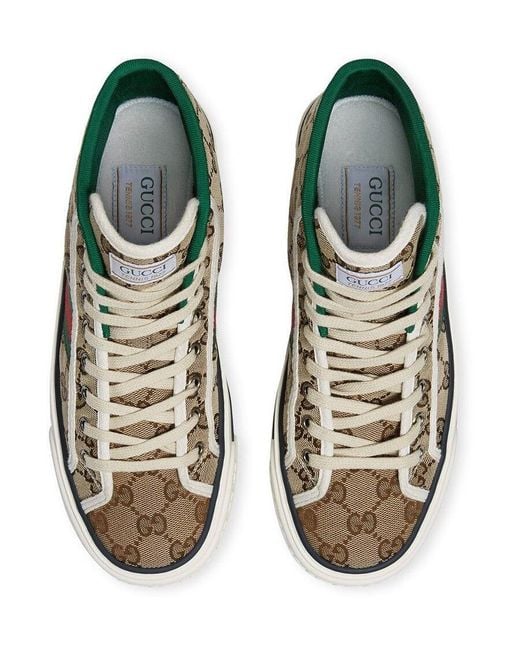 Gucci Natural Tennis 1977 High-Top Sneakers