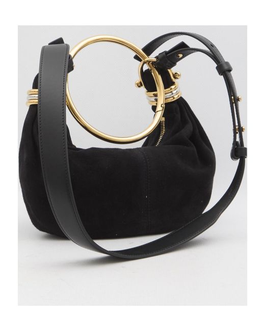 Chloé Black Chloé Mini Bracelet Hobo Bag