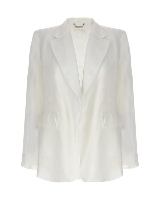Chloé White Chloé Tailored Jacket