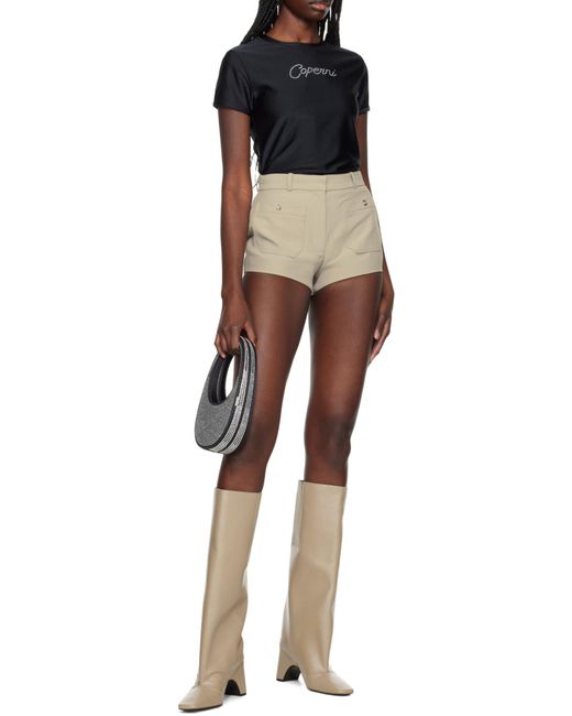 Coperni Natural Pointed Toe Boots