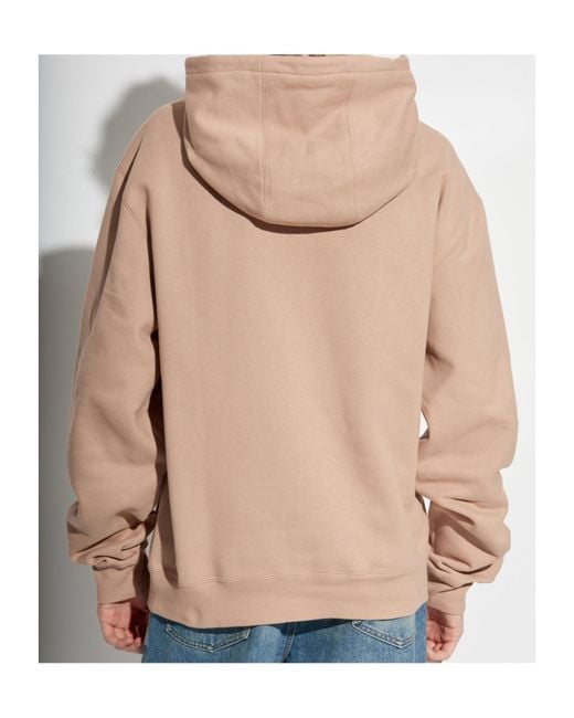 Saint Laurent Natural Oversized Hoodie for men
