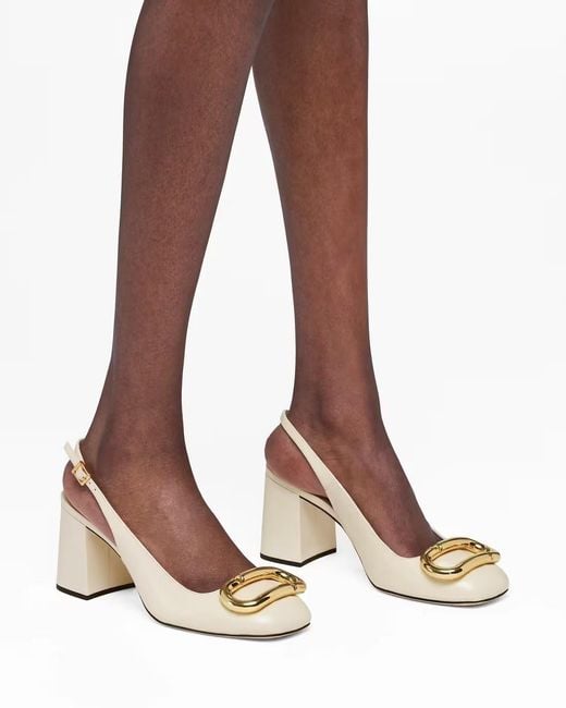 Marc Jacobs Natural The Pop J Marc Slingback