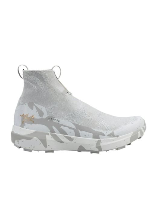 Arc'teryx Gray Norvan 4 Nivalis Gtx Grotto Shoe for men