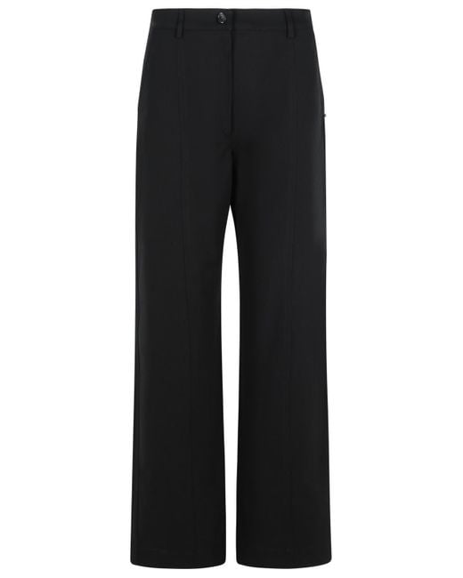 Sportmax Black Era' Cotton Pants