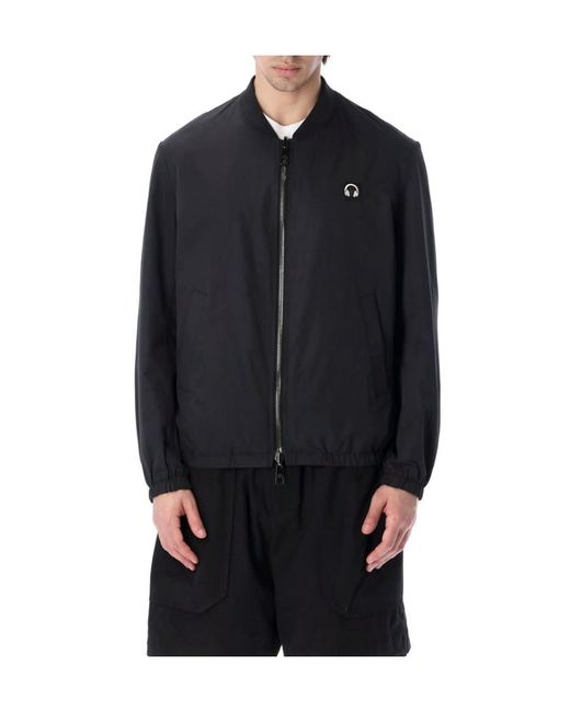 Neil Barrett Gray Thunderbolt-Print Bomber Jacket for men