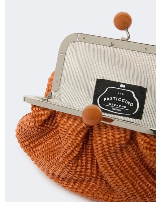 Weekend by Maxmara Brown Palmas Small Pasticcino Bag