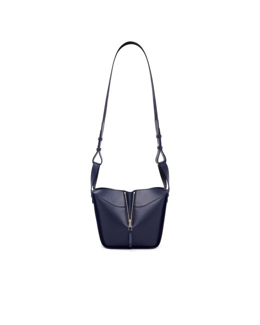 Loewe Blue Compact Hammock Bag