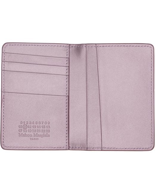 Maison Margiela Purple Slim Card Pack for men