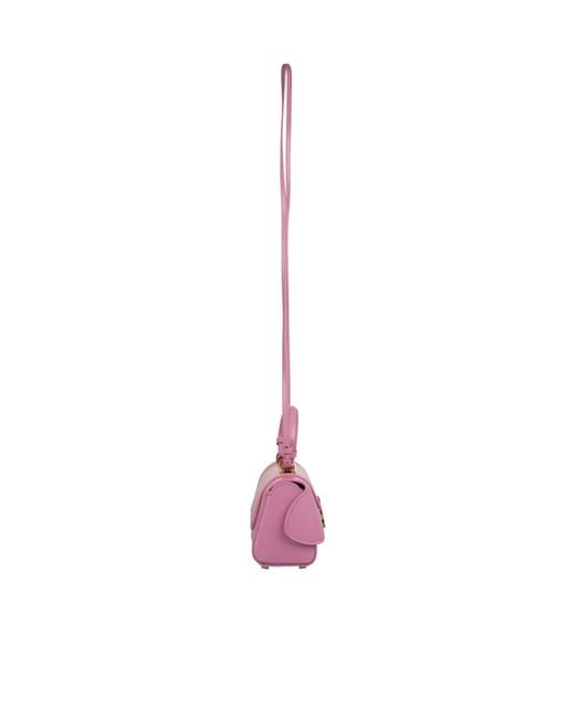Ermanno Scervino Pink Flip Shoulder Bag