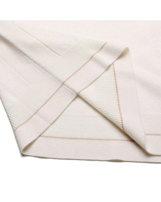 Max Mara White Furio Round Neck Sweater