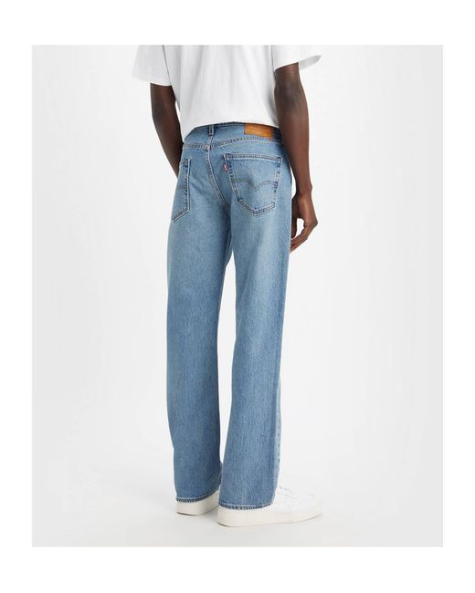 Levi's Blue Belt-Loop Jeans for men