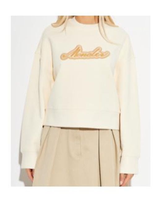 Moncler White Sweatshirts