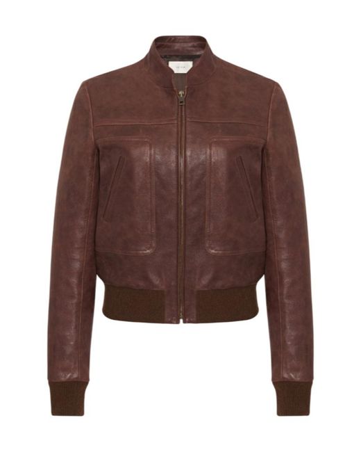 The Row Brown Bader Jacket