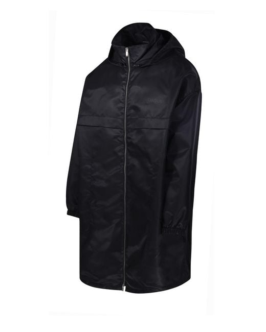 Saint Laurent Blue Hooded Parka for men