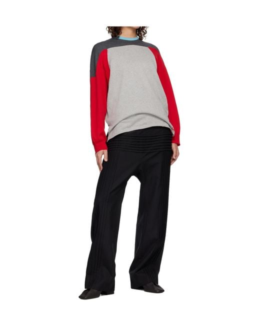 STEFAN COOKE Black Pillar Casual Pants