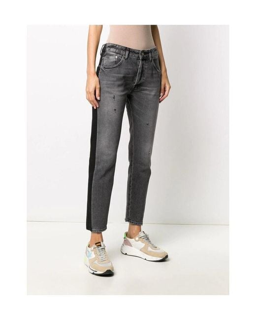 Golden Goose Deluxe Brand Gray Jolly Straight-Leg Jeans