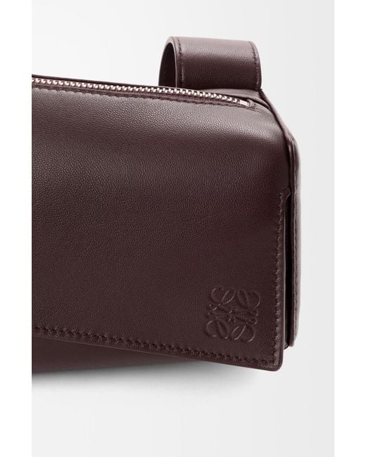 Loewe Brown Puzzle Featherlight Sling Bag for men