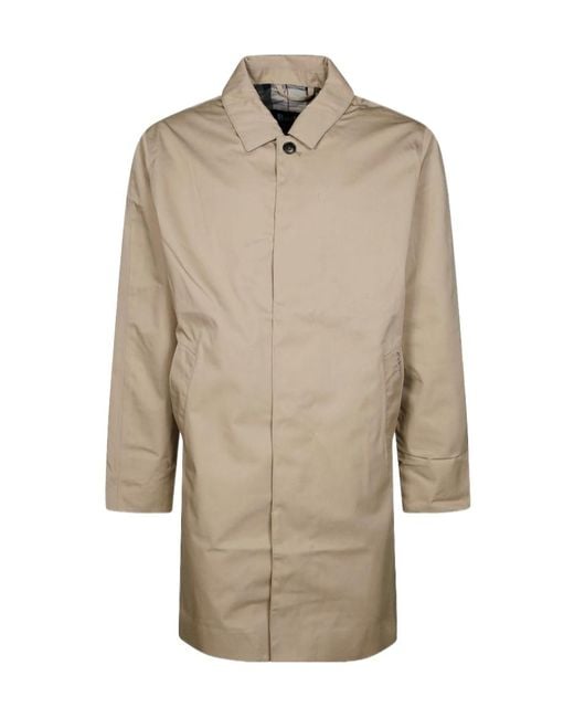 Barbour Natural Buttoned Coat for men