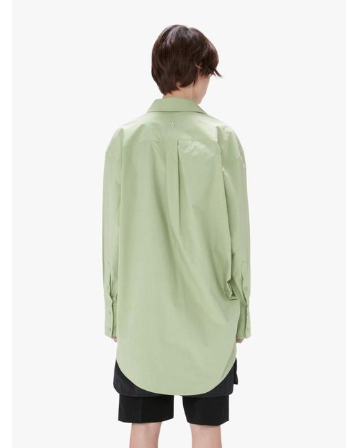 J.W. Anderson Green Jw Anderson Collared Button-Up Shirt