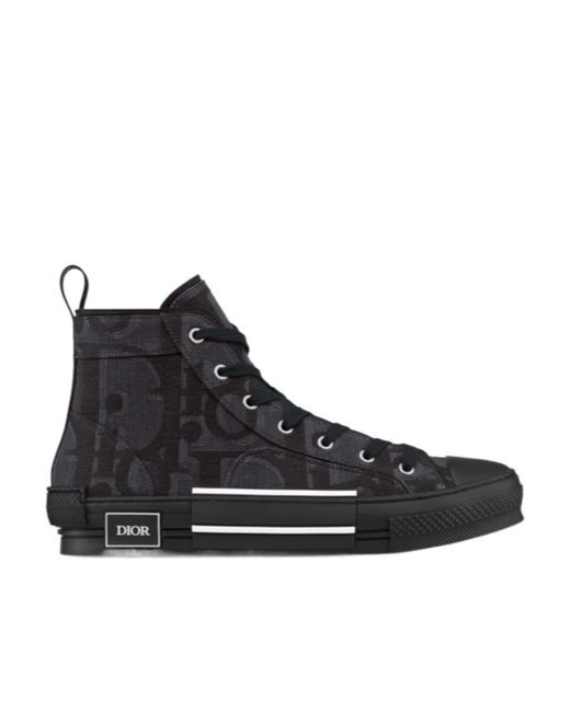 Dior Black B23 High-Top Sneaker for men