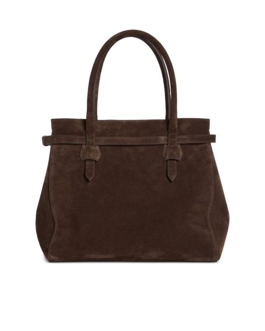 DSquared² Brown Suede Tote Bag for men