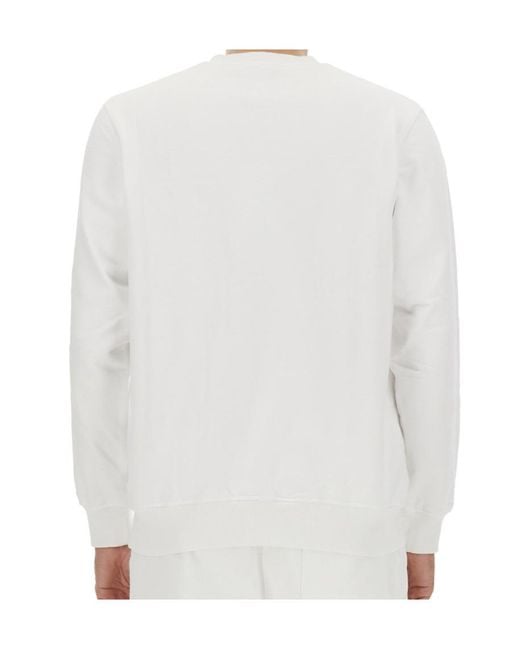 Casablanca White For The Peace Gradient Effect Sweatshirt for men