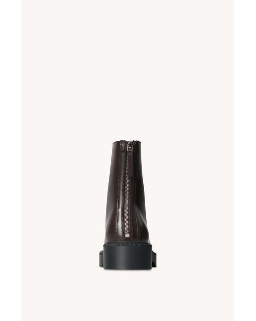 The Row Brown Nobilis Ankle Boots