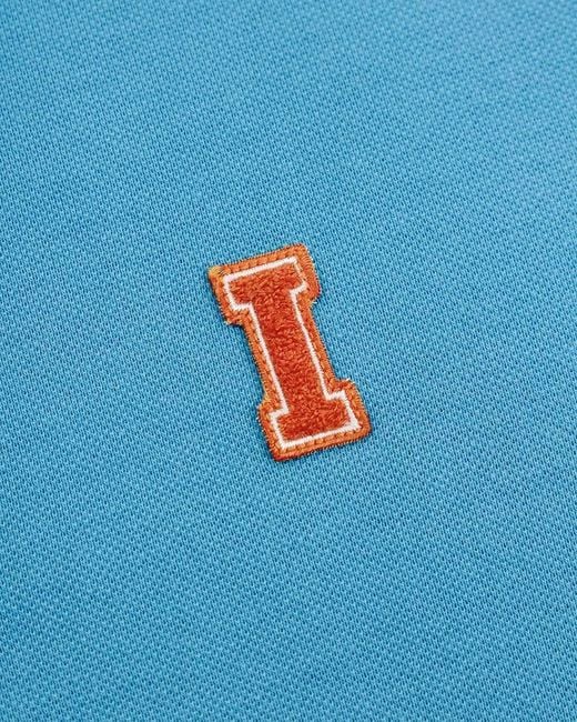 Iceberg Blue Logo Polo Shirt for men