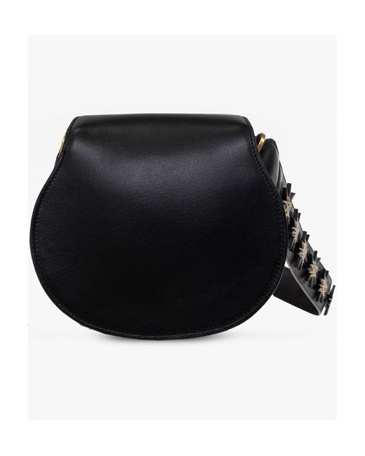 Chloé Black Chloé Marcie Small Saddle Bag