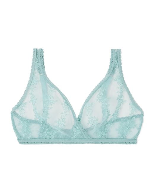 Eres Blue Gourmande Wireless Triangle Bra