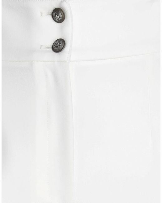 Dolce & Gabbana White Slim-Fit Trousers