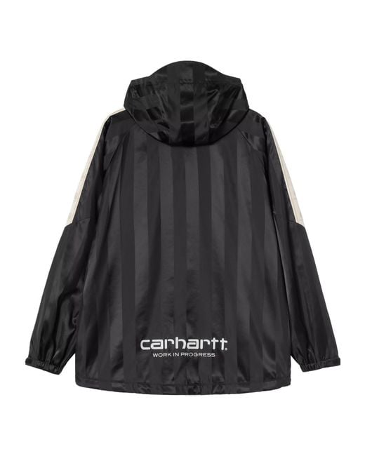 Carhartt Black X F.C.Real Bristol Warm Up Hooded Jacket for men