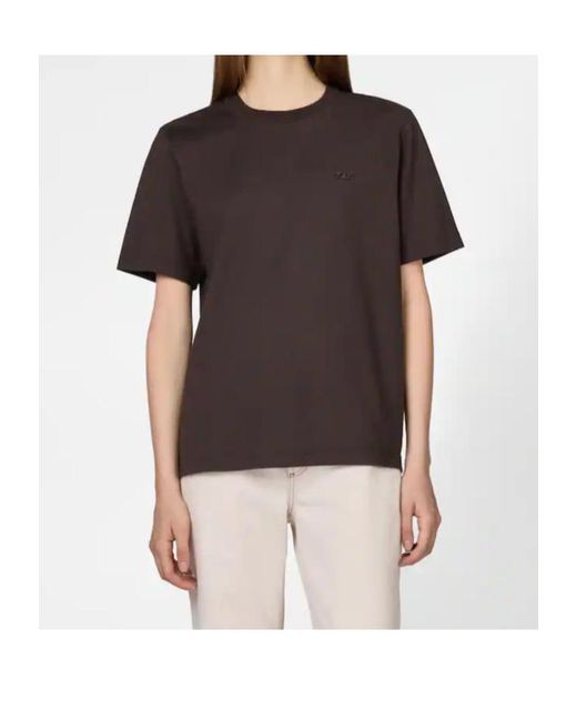 Tod's Black Crew Neck T-Shirt
