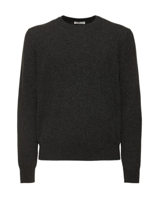 The Row Black Long-Sleeved Sweater for men