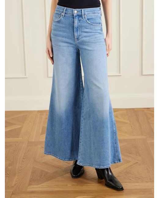 Veronica Beard Blue Jesse Flared Jeans