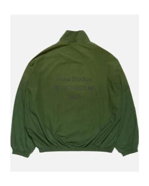 Acne Green Full-Zip Jacket for men