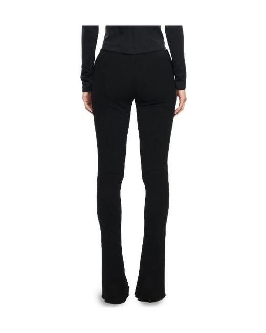 Off-White c/o Virgil Abloh Black Heavy Jersey Slim Pants